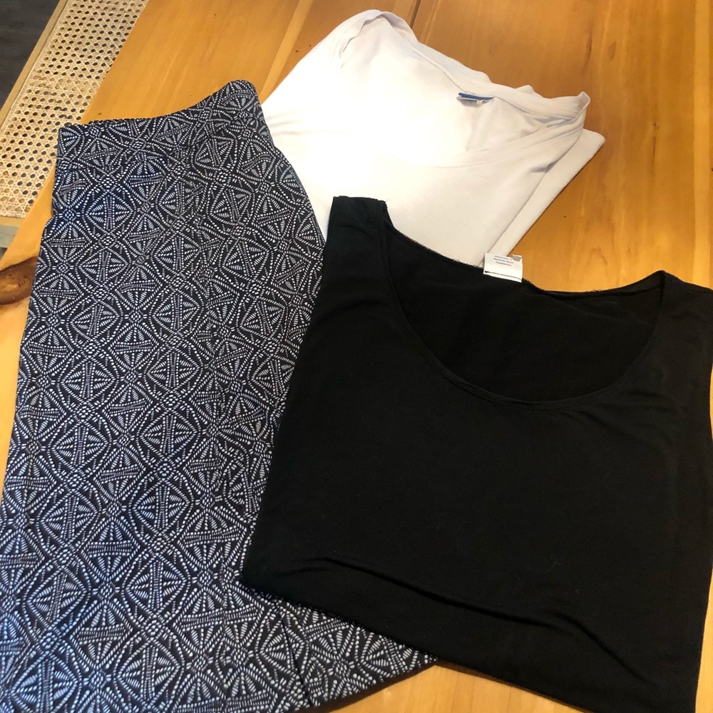 Rip Skirt Hawaii - skirt, simple tee and tank